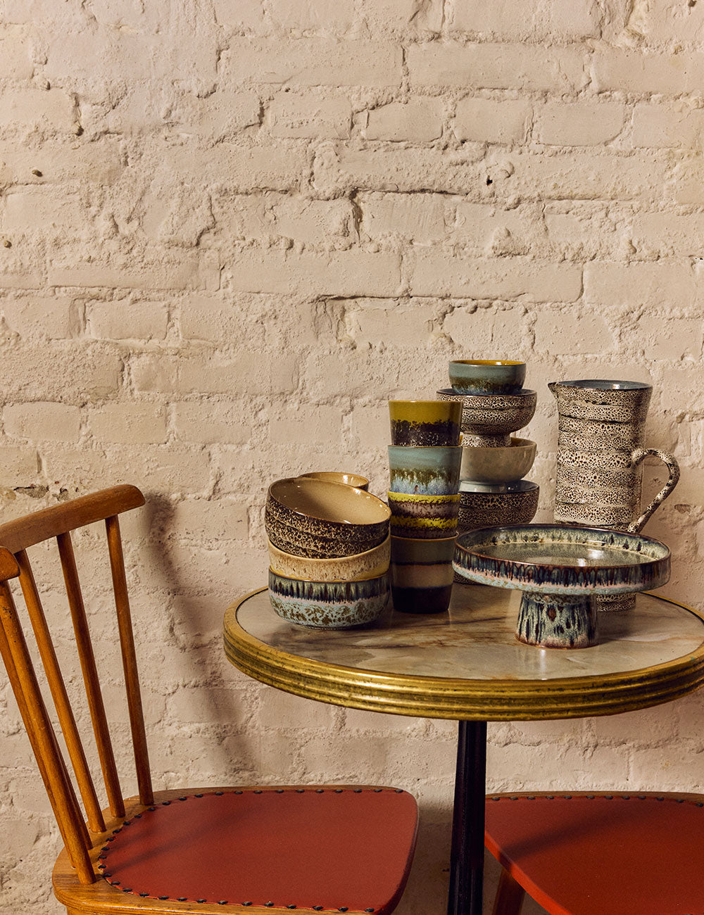 Expositor comida 70s Ceramics