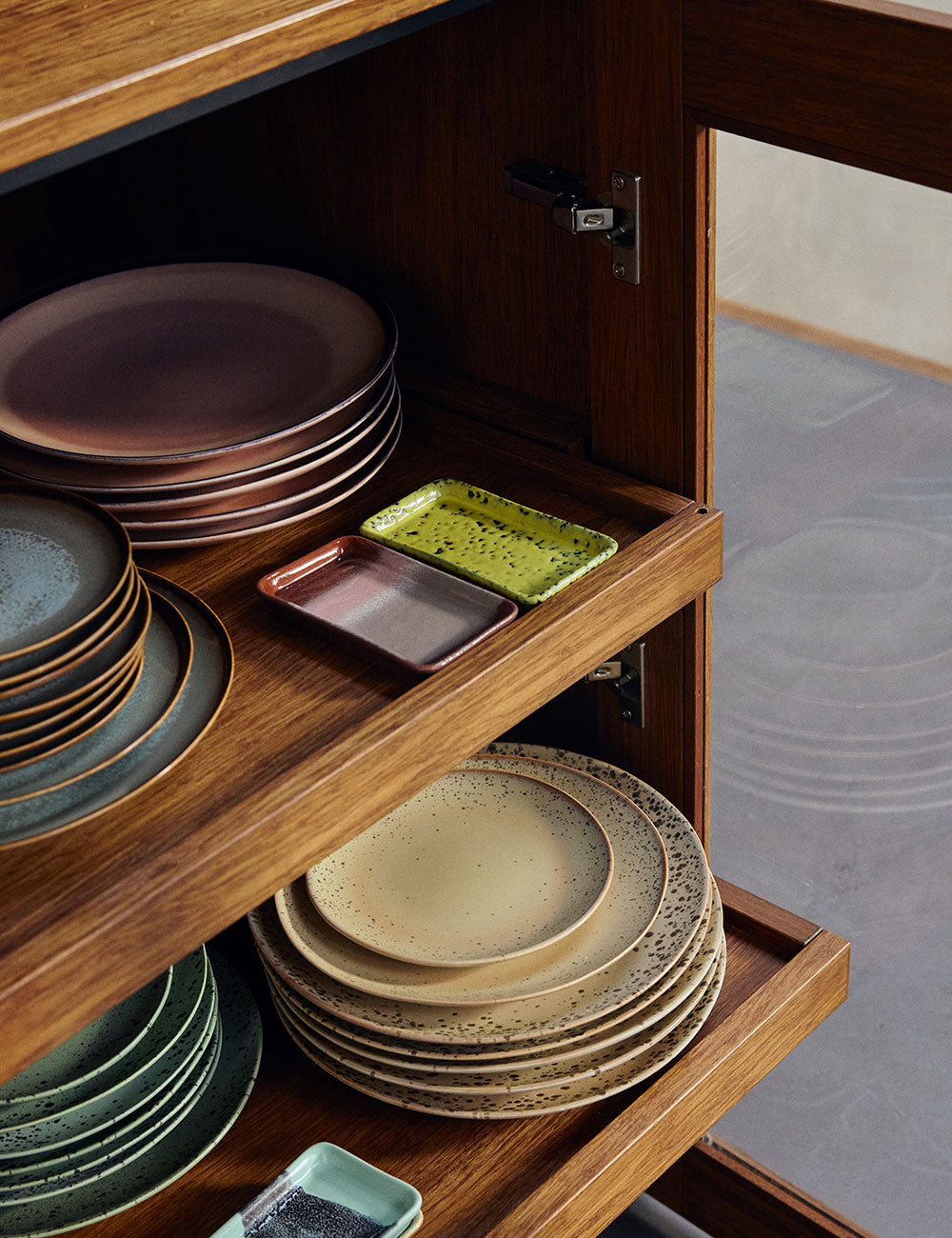 Prato raso Ø 22 70s Ceramics 2 set