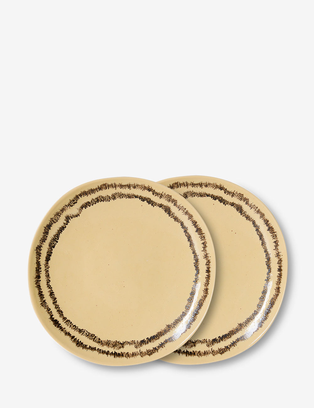 Prato raso Ø 22 70s Ceramics 2 set