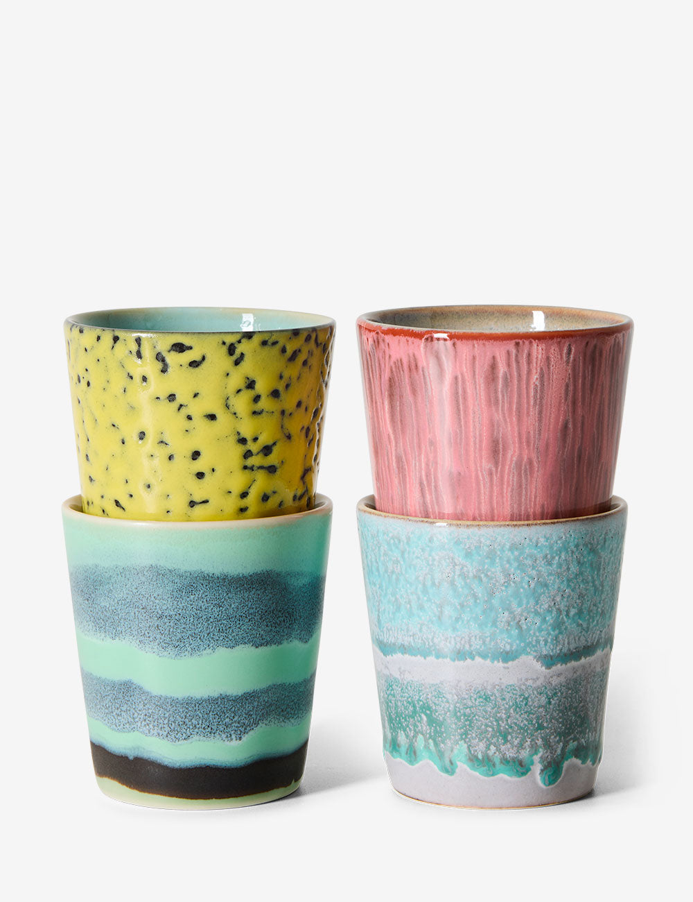 Taza café 70s Ceramics 4 set