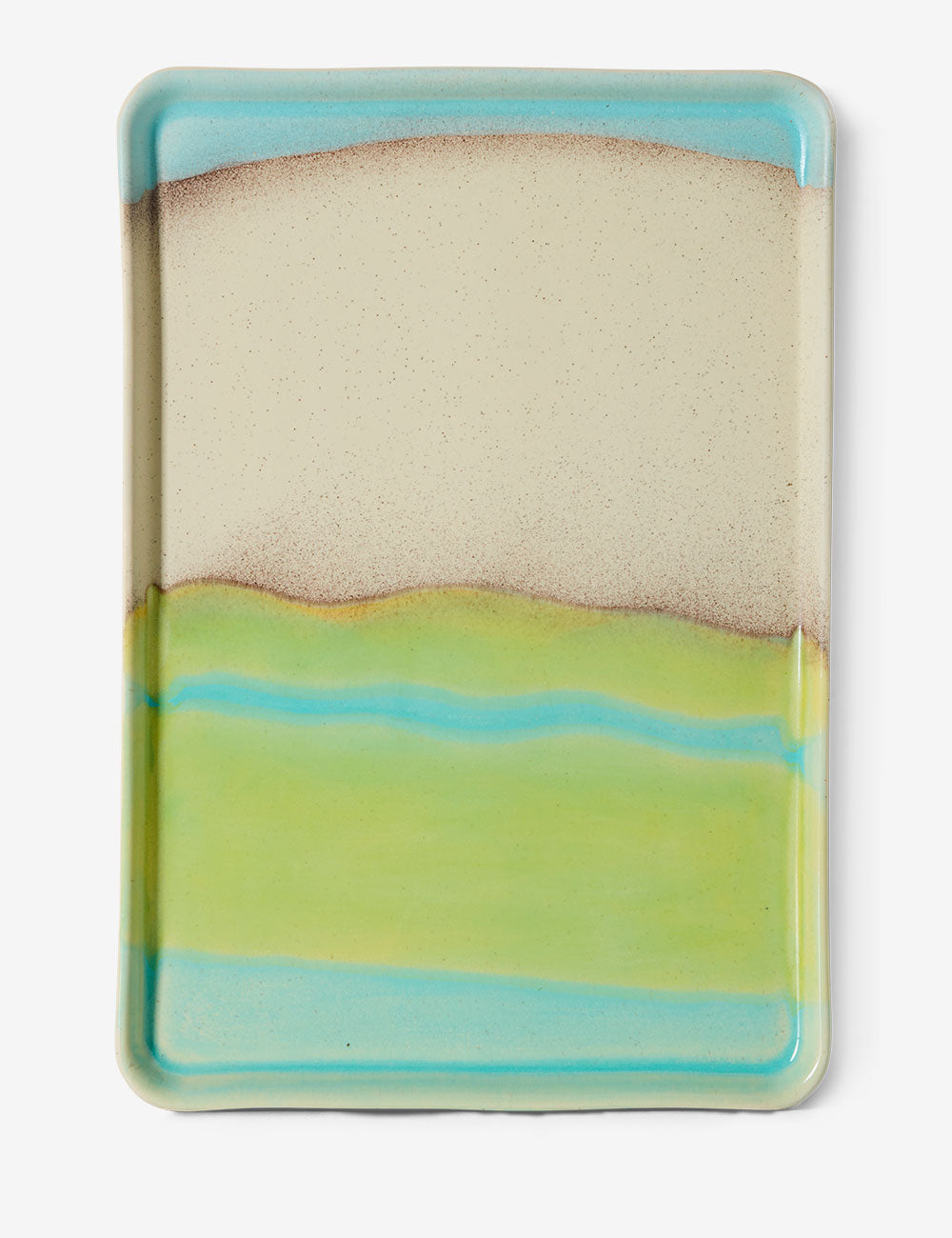 70s Ceramics tray L
