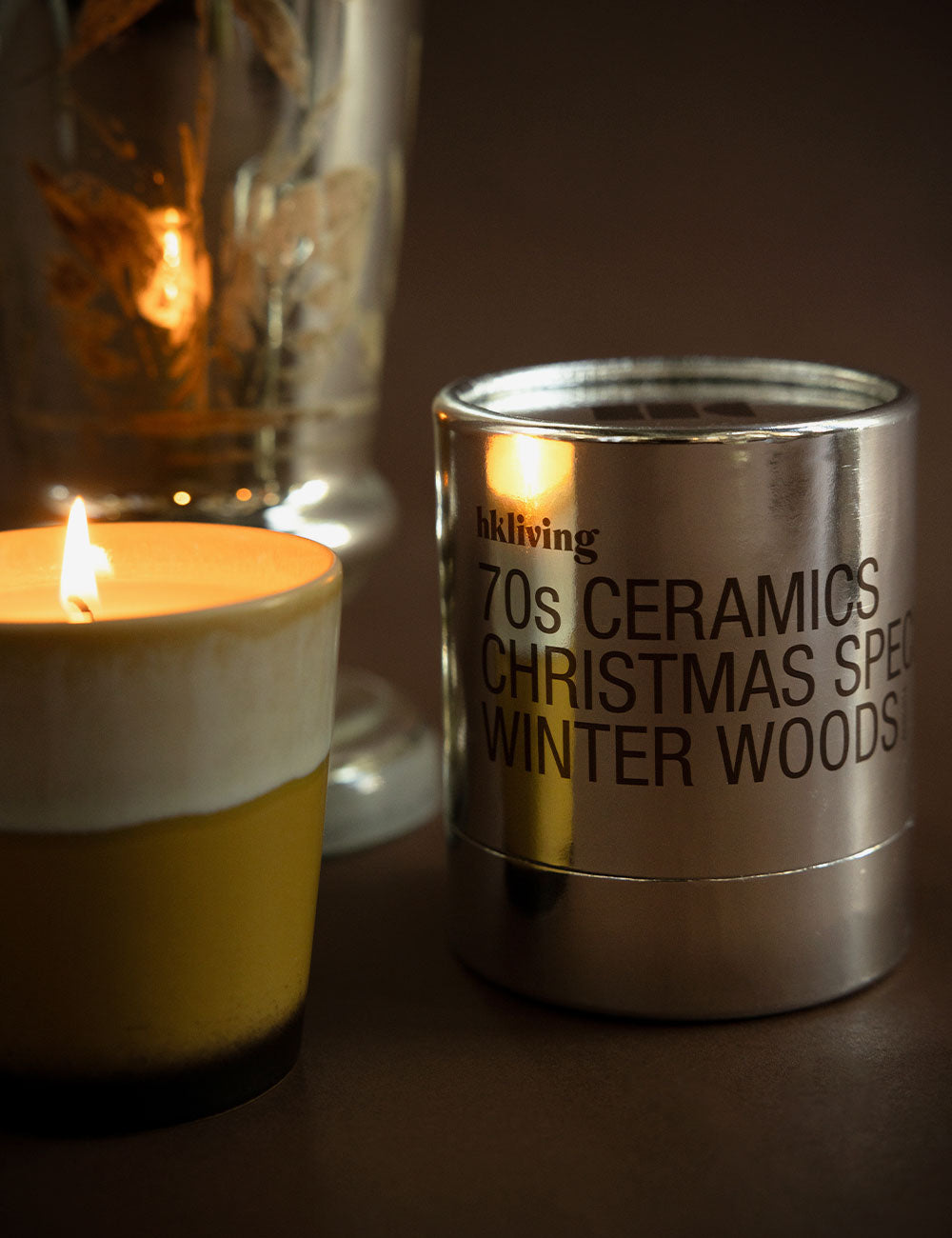 Scented candle Winter Woods