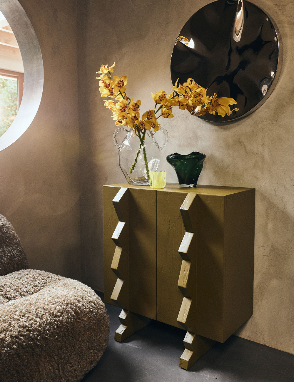 Escultura pared Dent