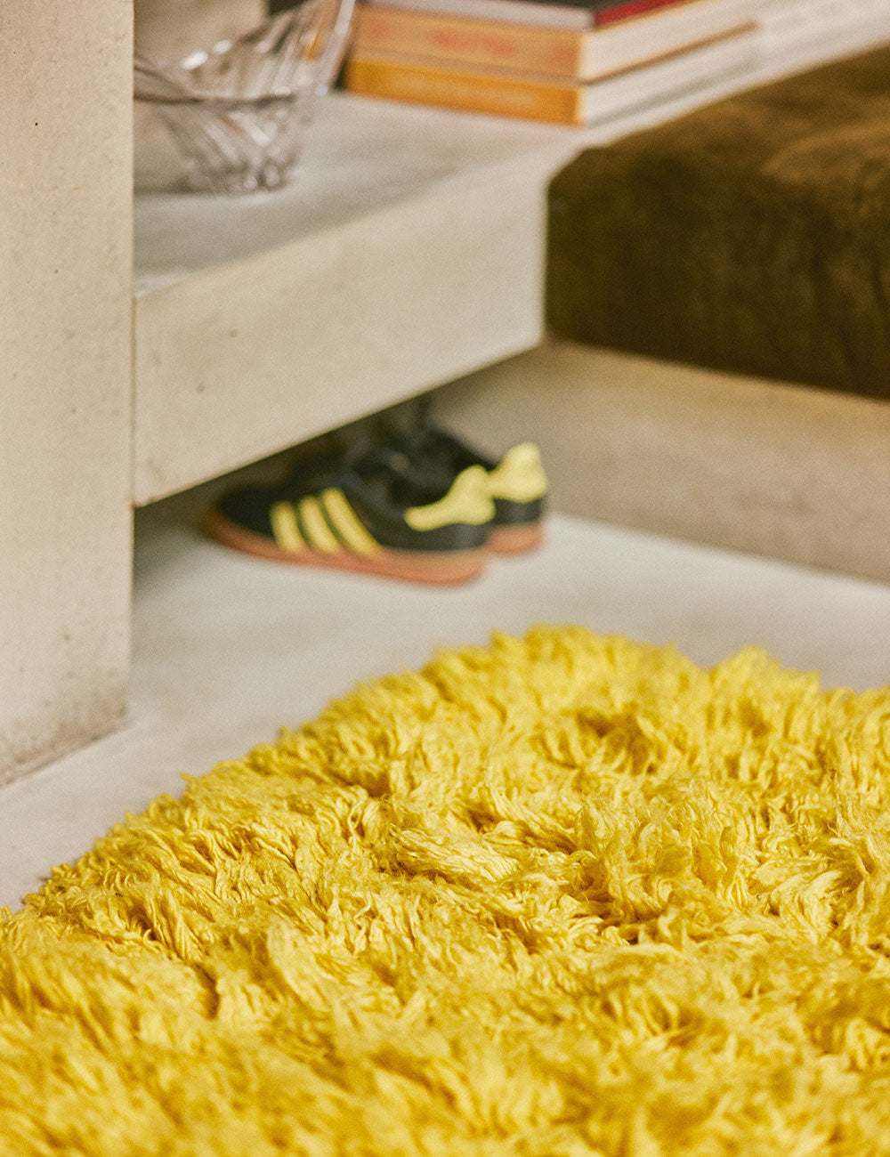 Tapete Fluffy Yellow