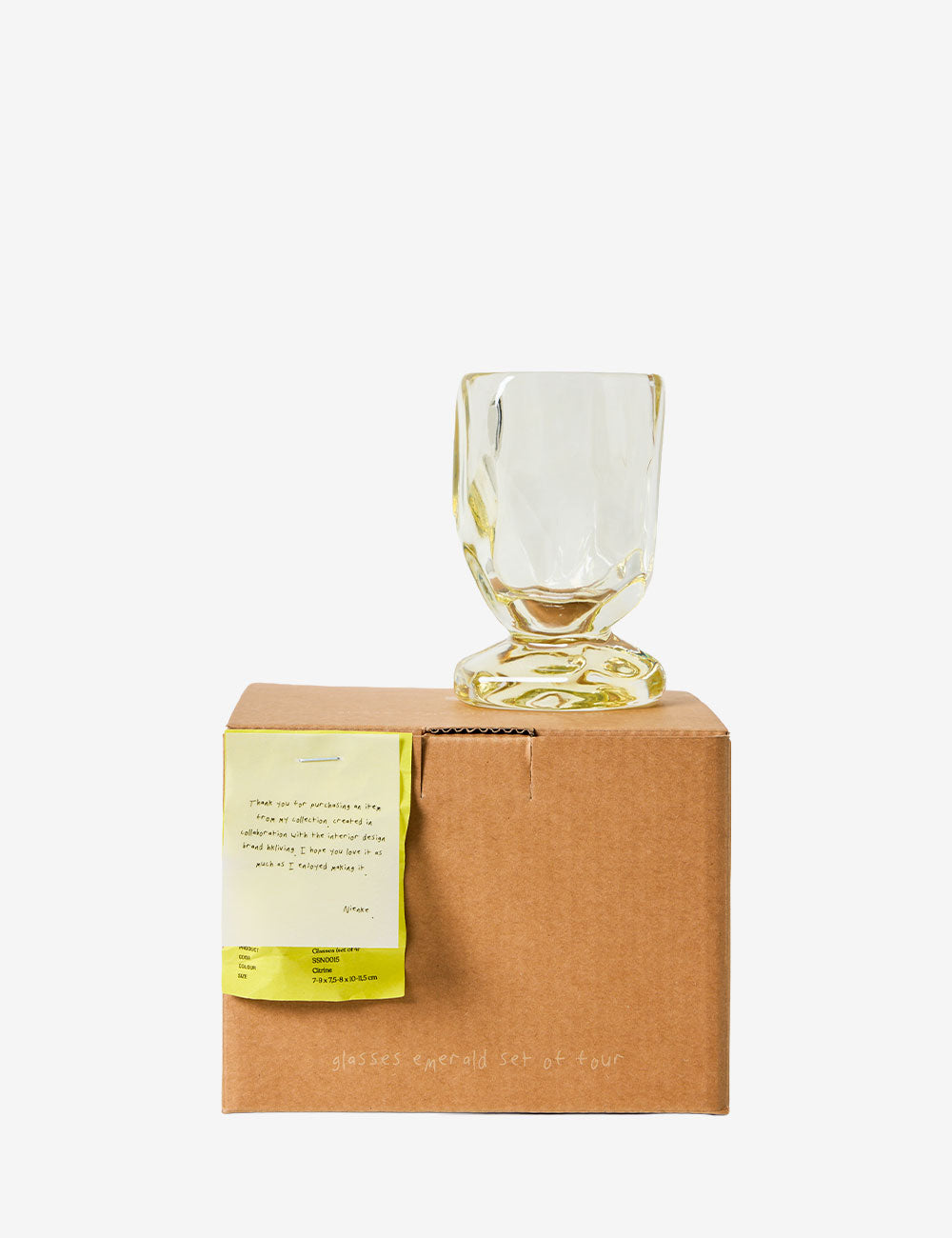 Glass Nienke Sikkema for hkliving