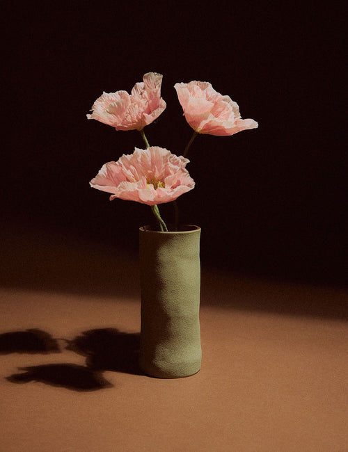 Tall ceramic vase
