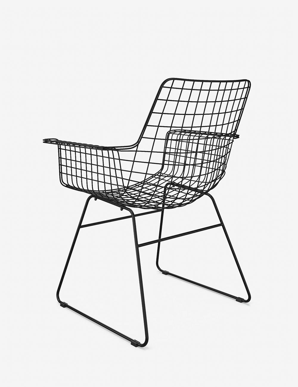 Cadeira braços Metal Wire