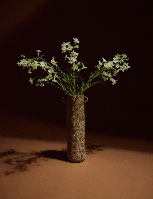 Tall ceramic vase