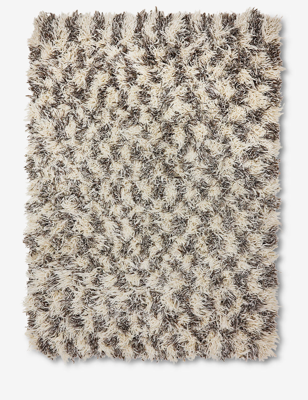 Tapis Shaggy Checkers