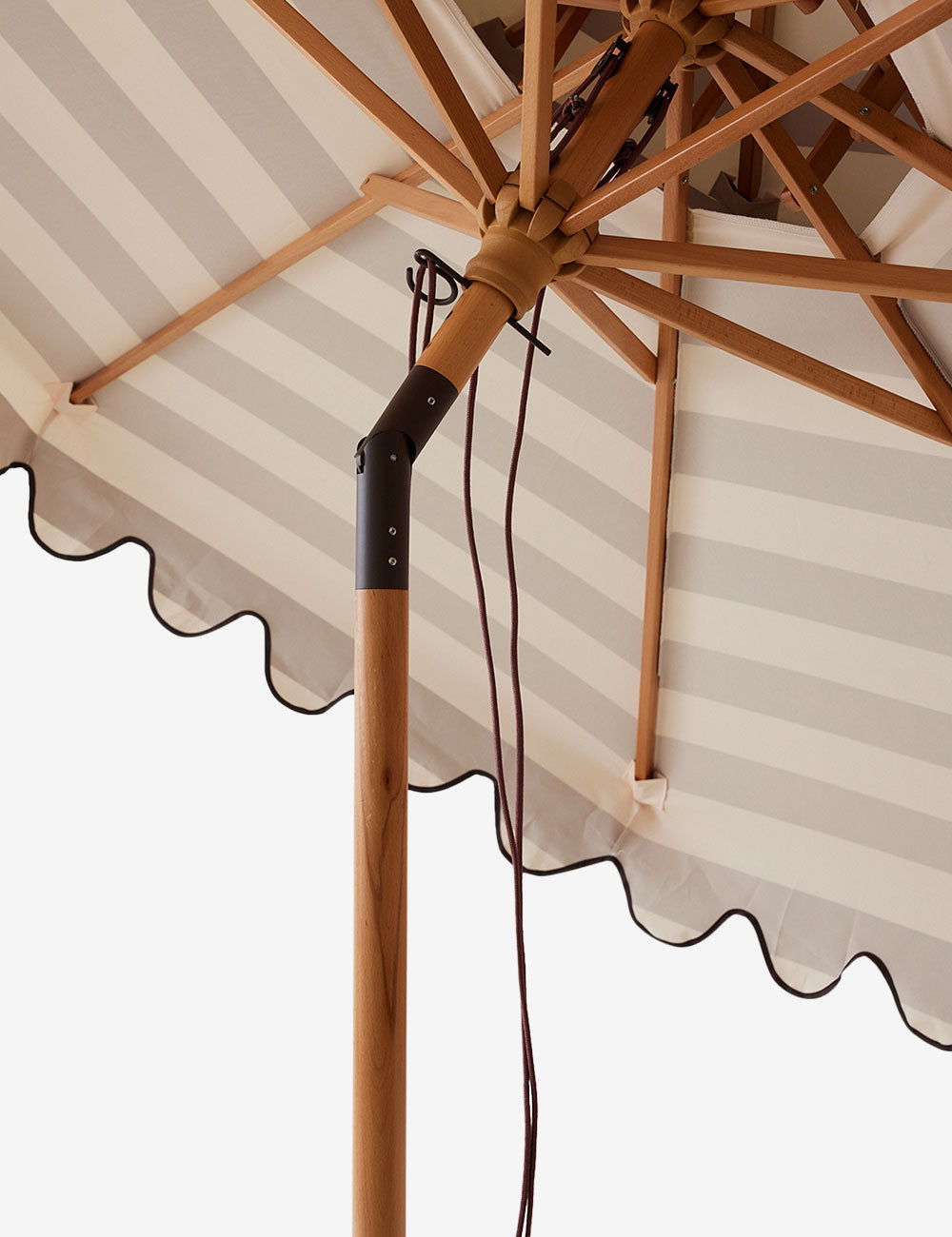 Striped Patio Umbrella