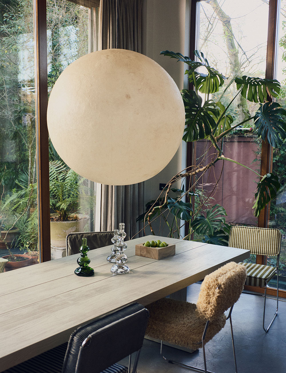 Cuenco Teak Cube M