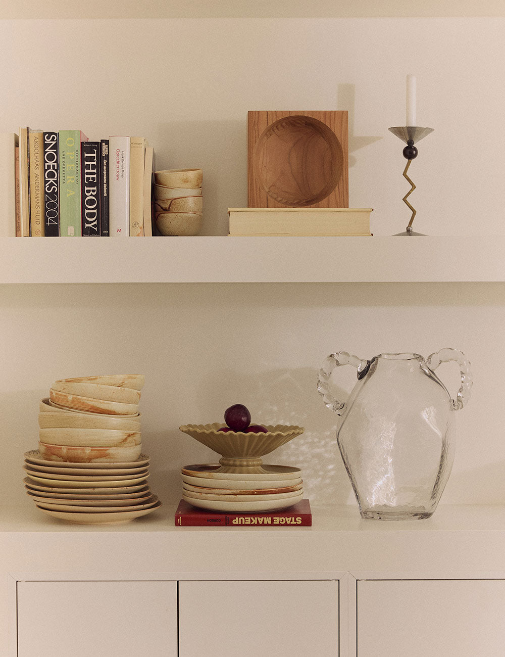 Cuenco Teak Cube M