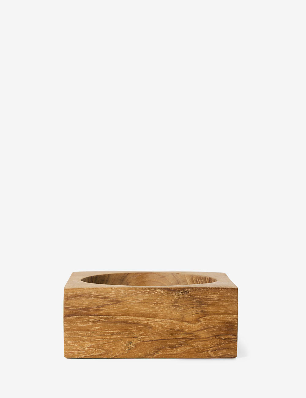 Cuenco Teak Cube S