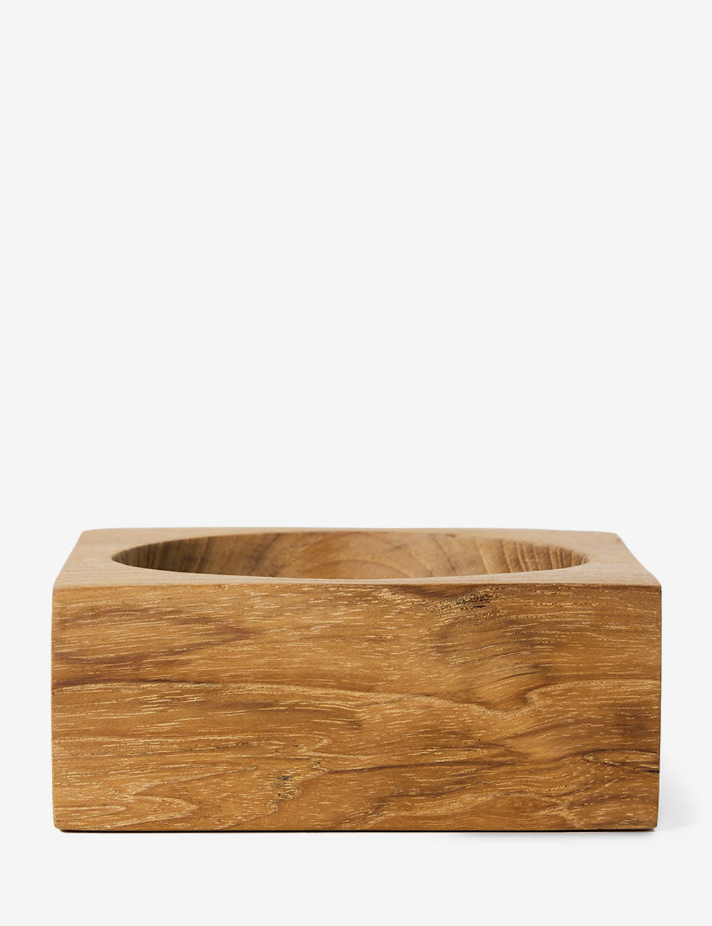 Ciotola Teak Cube M