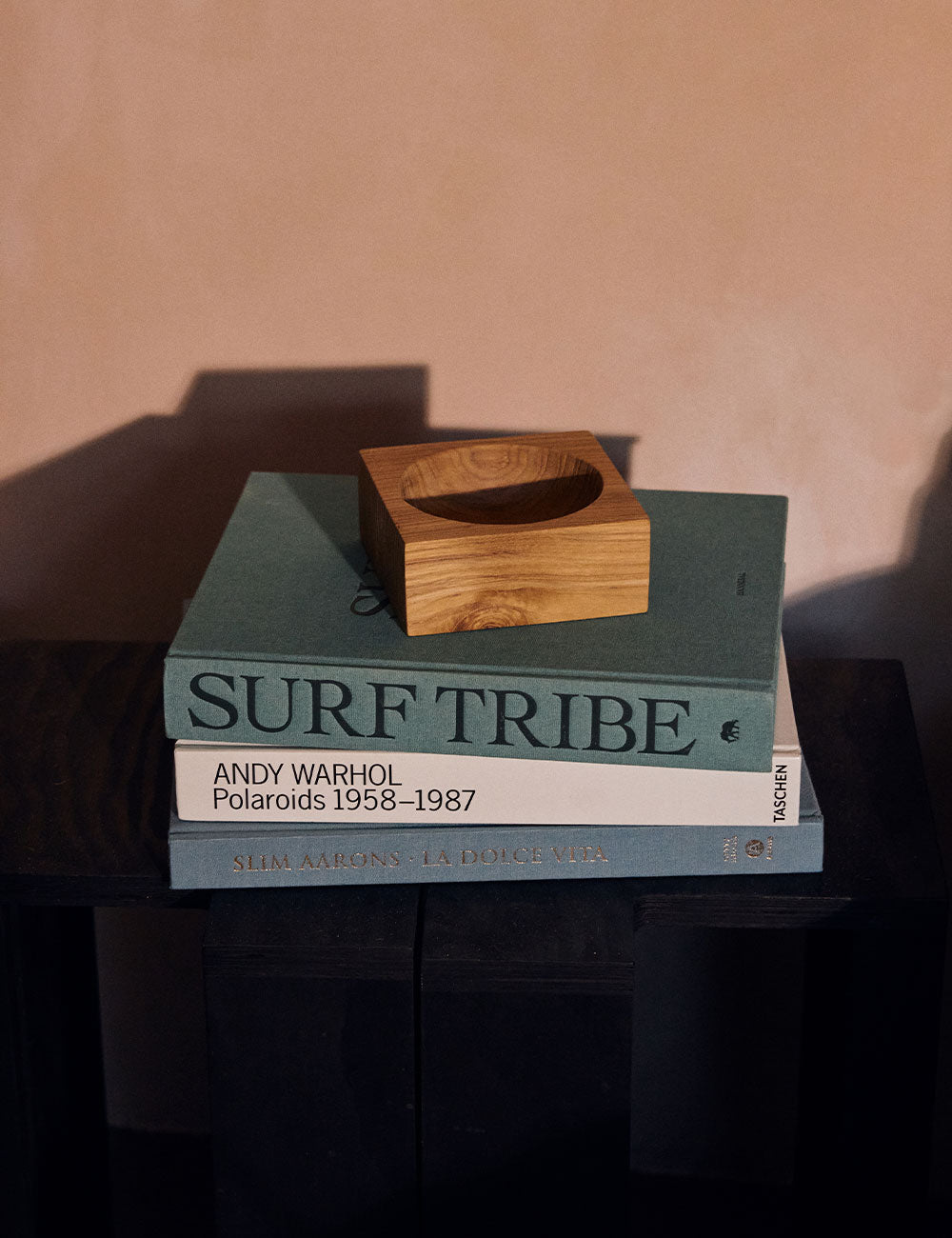 Cuenco Teak Cube S