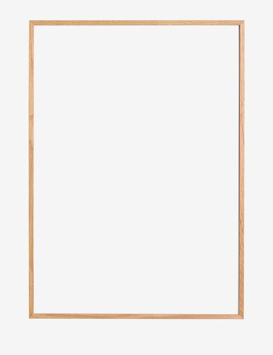 Natural oak frame