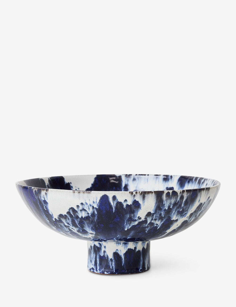 Ceramic bowl in base indigo