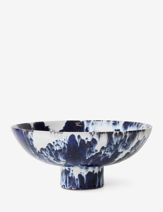 Taça com base índigo