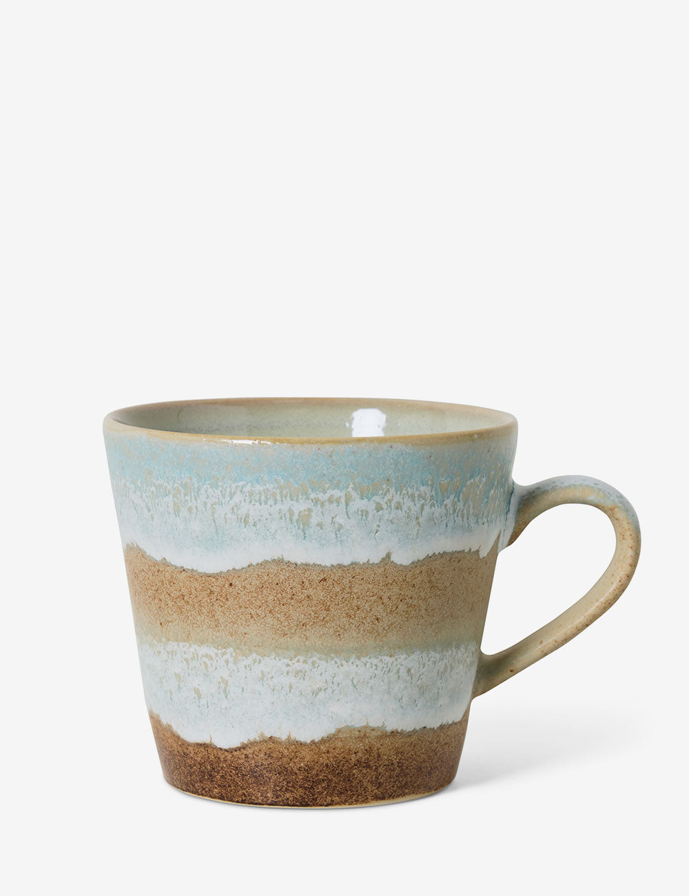 Tazza da cappuccino anni '70 in ceramica