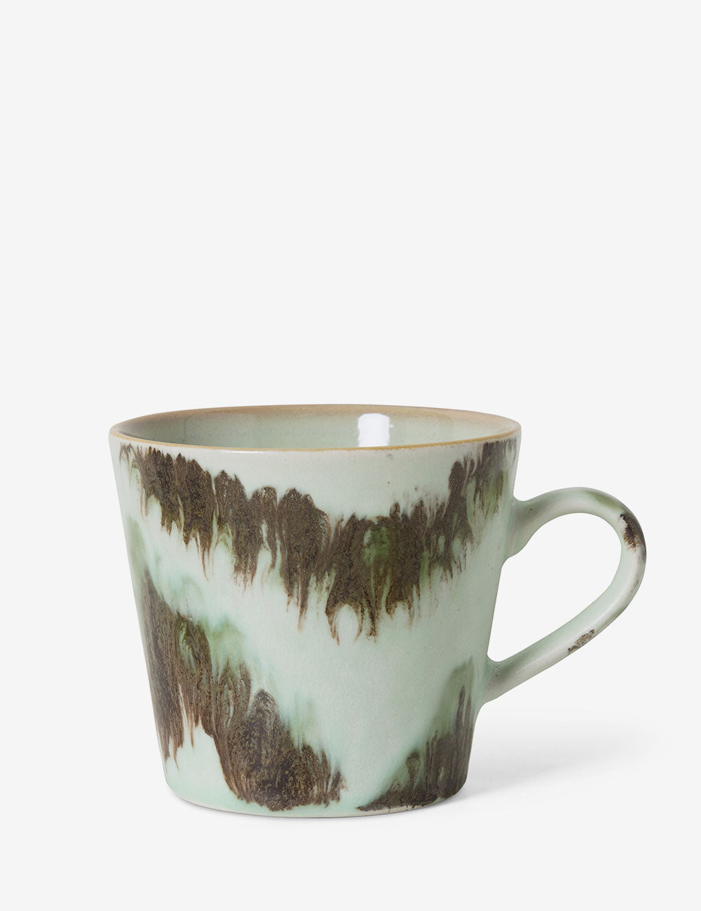 Tazza da cappuccino anni '70 in ceramica