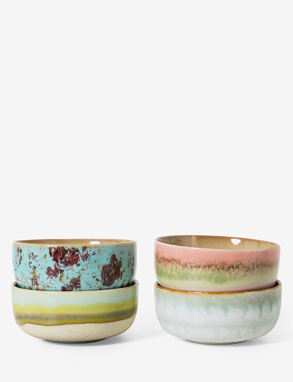 Dessert bowl 70s Ceramics 4 set 