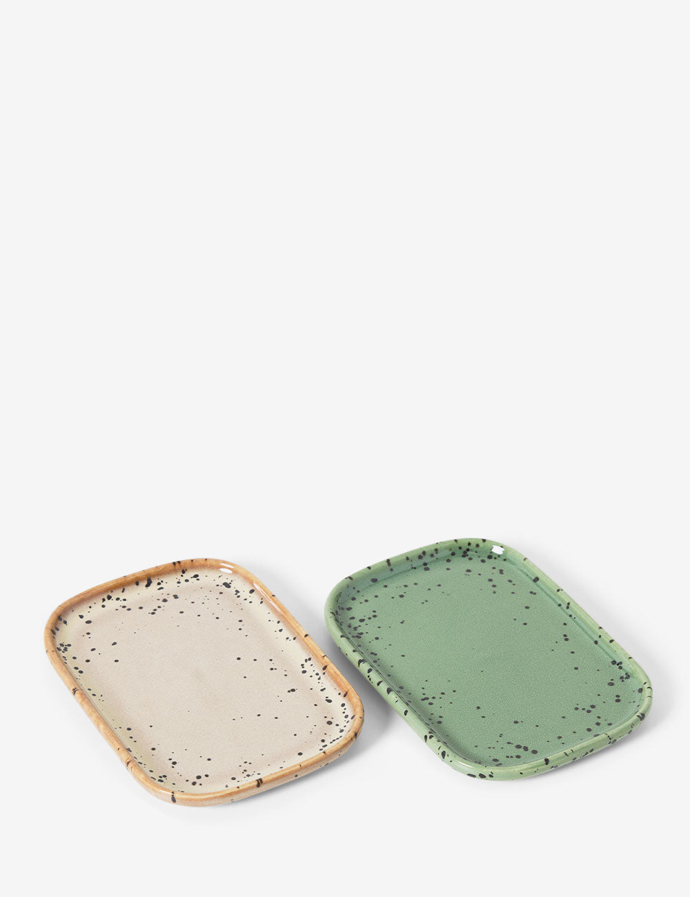 Bandejas 70s ceramics 2 set