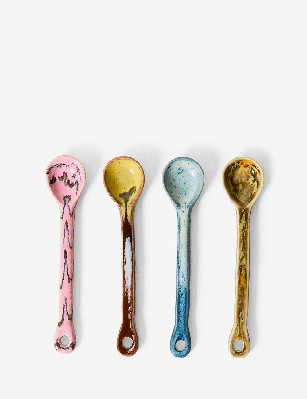 Cucharas 70s Ceramics 4 set