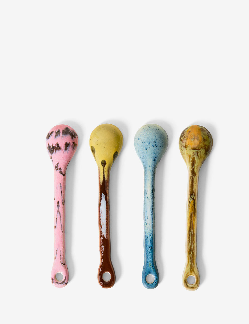 Cucharas 70s Ceramics 4 set