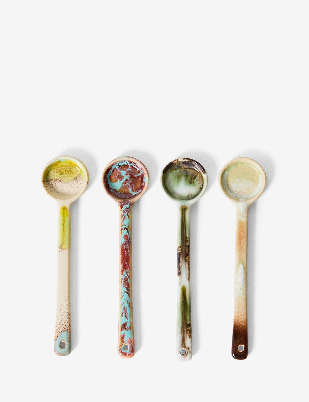 Cucharas 70s Ceramics 4 set