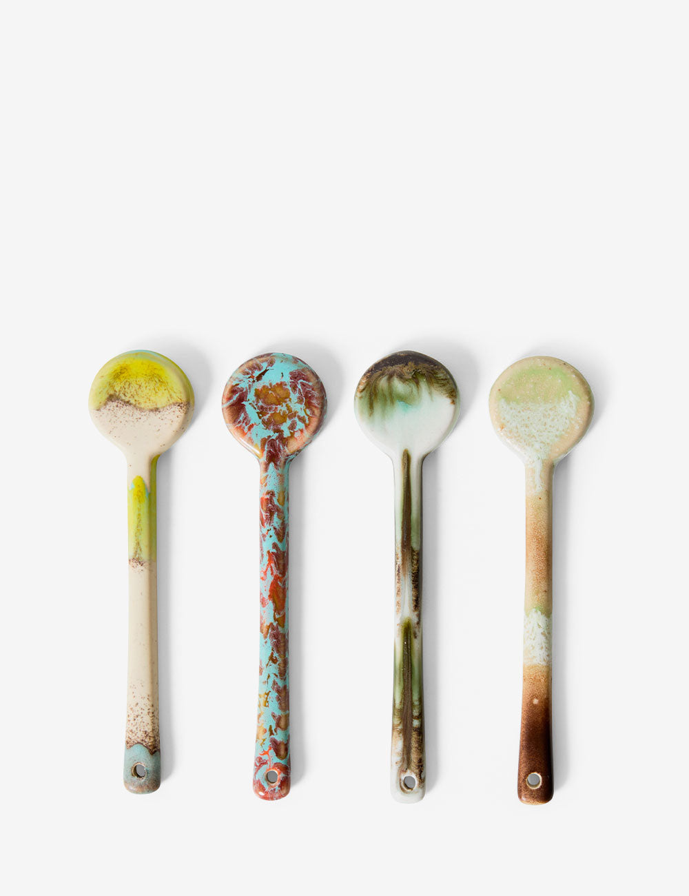 Spoons 70s Ceramics 4 set