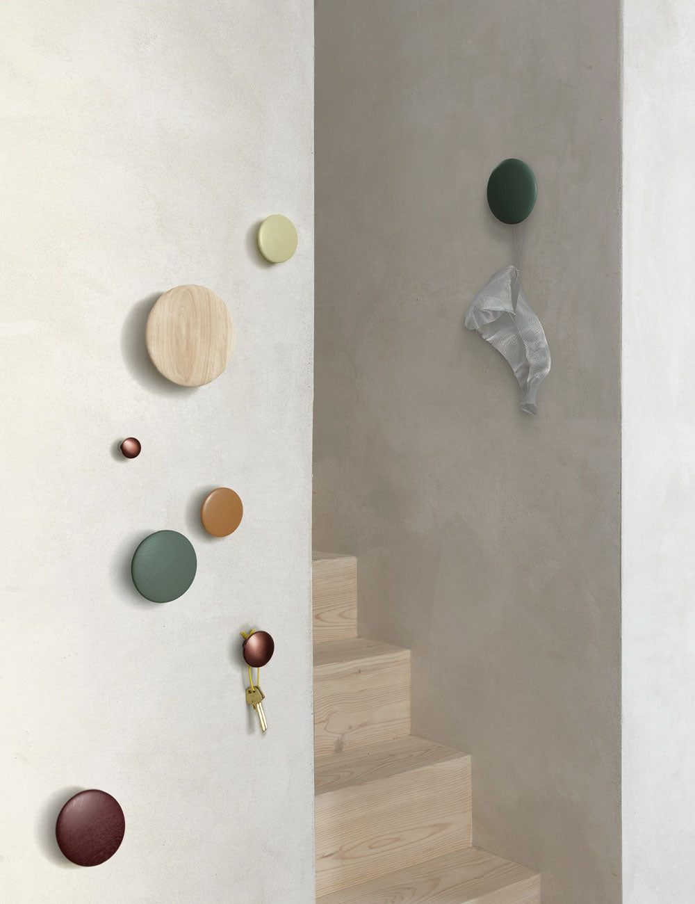 dots wood ø9