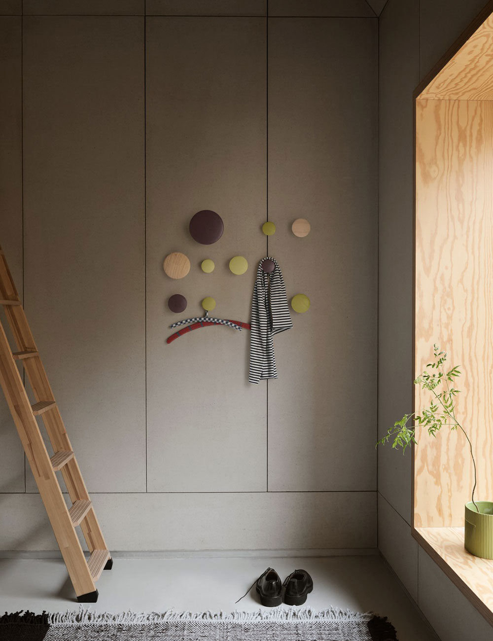 dots wood ø17