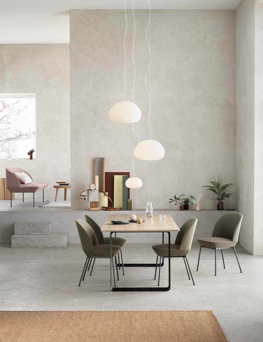 Fluid pendant lamp