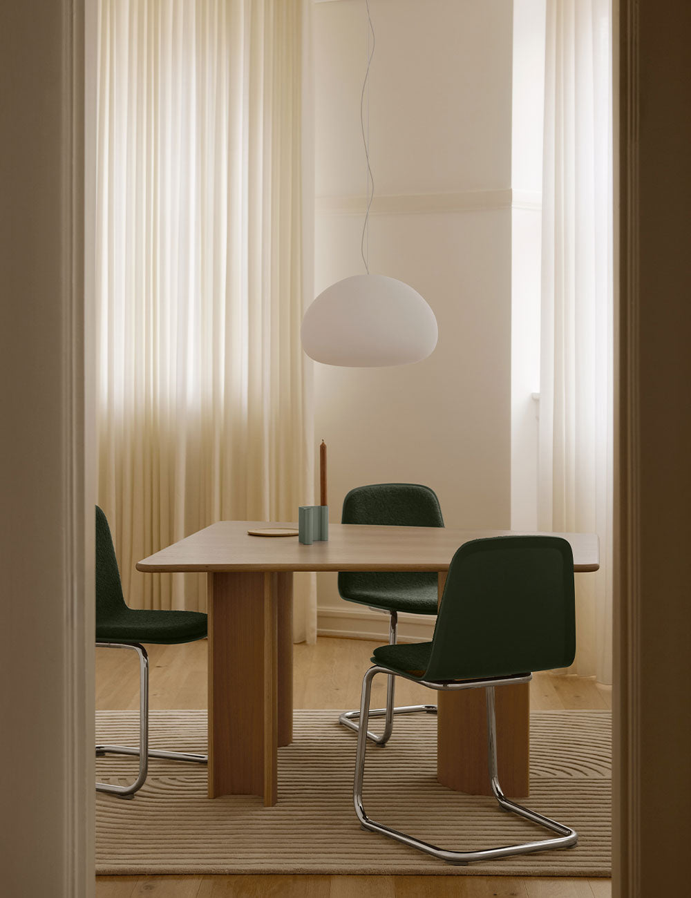 Fluid pendant lamp