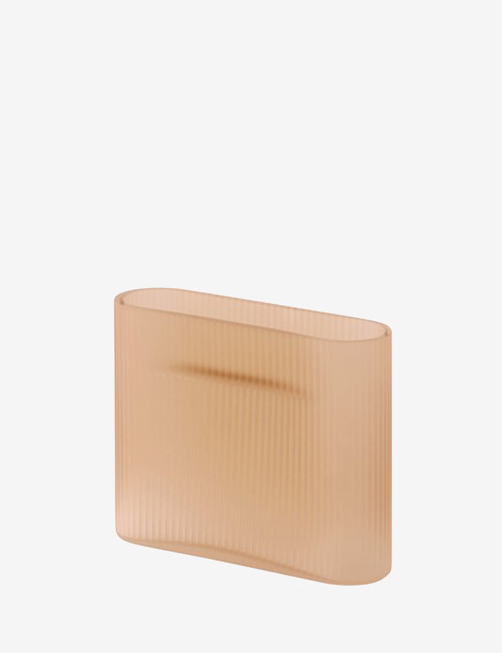 Vaso Ridge frosted glass H16,5
