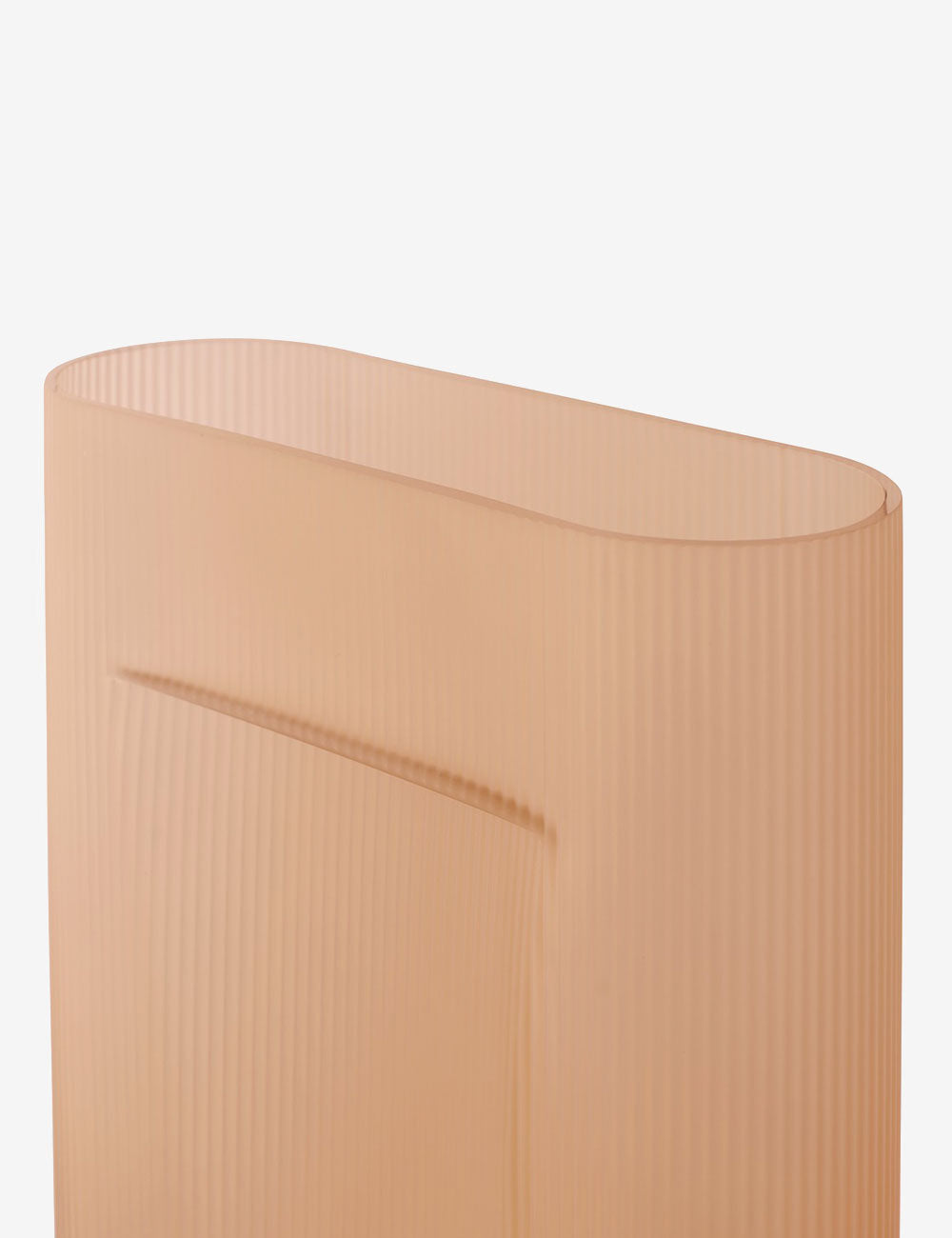 Vaso Ridge frosted glass H48,5