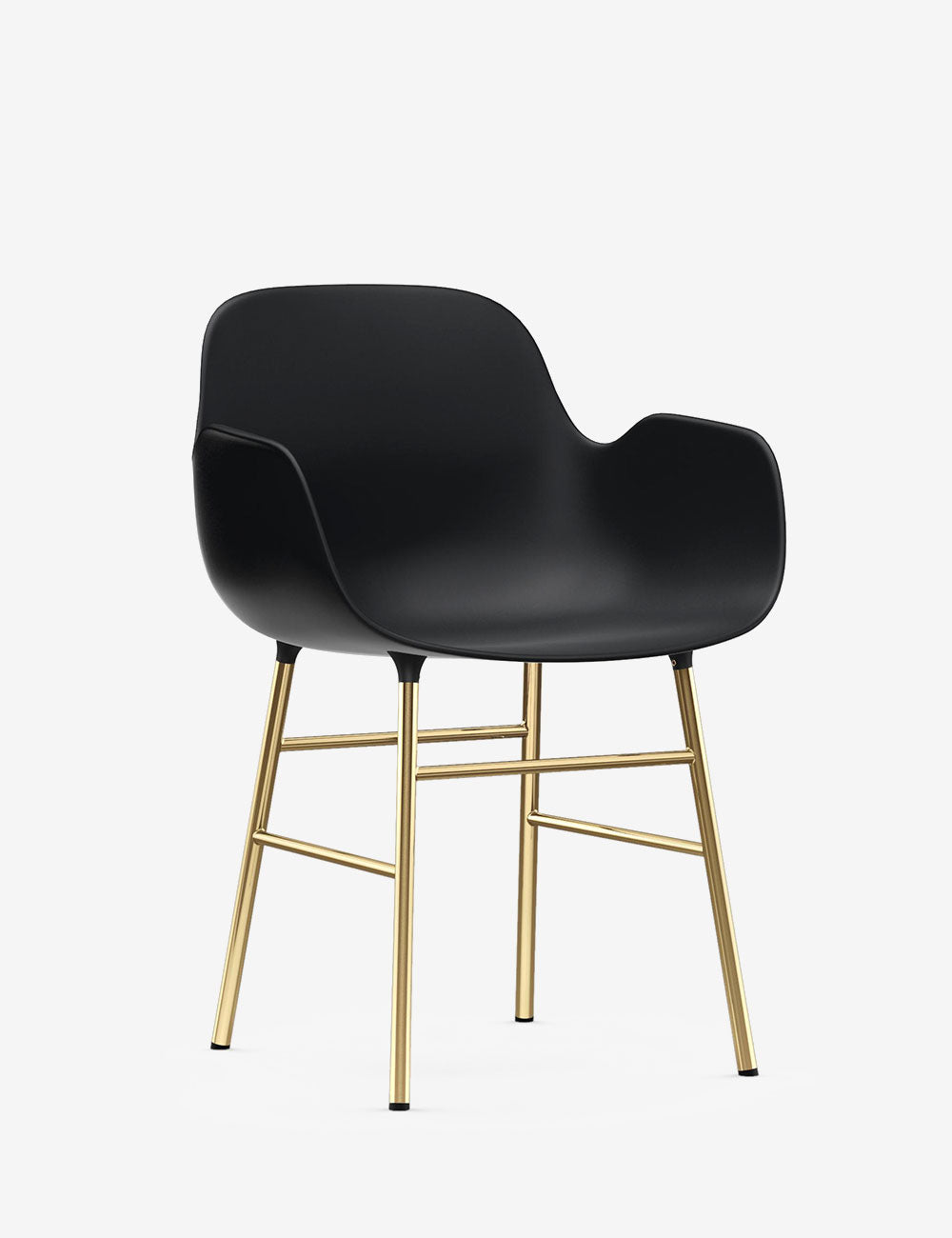 Silla brazos Form metal