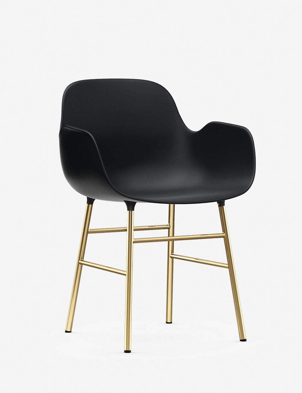 Silla brazos Form metal