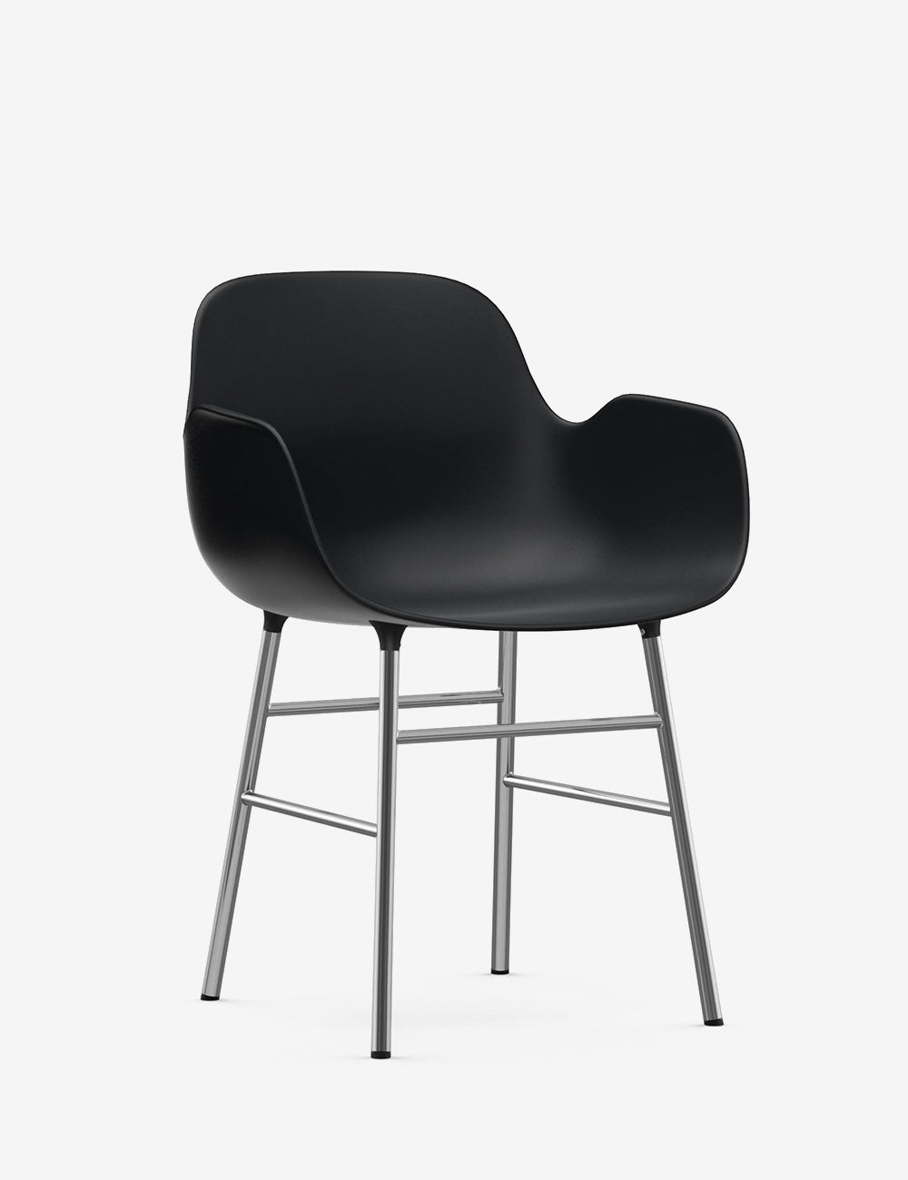 Silla brazos Form metal