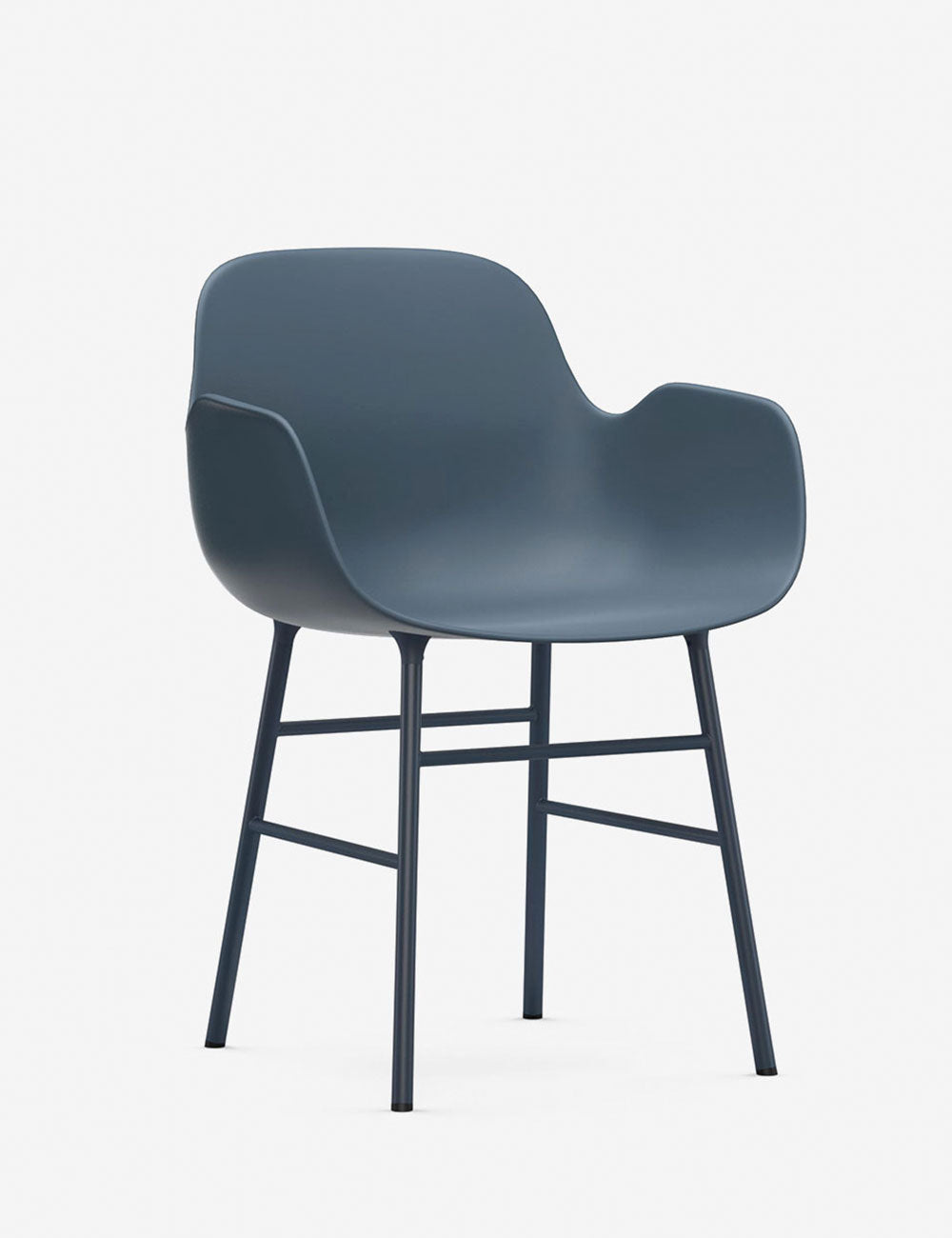 Silla brazos Form metal