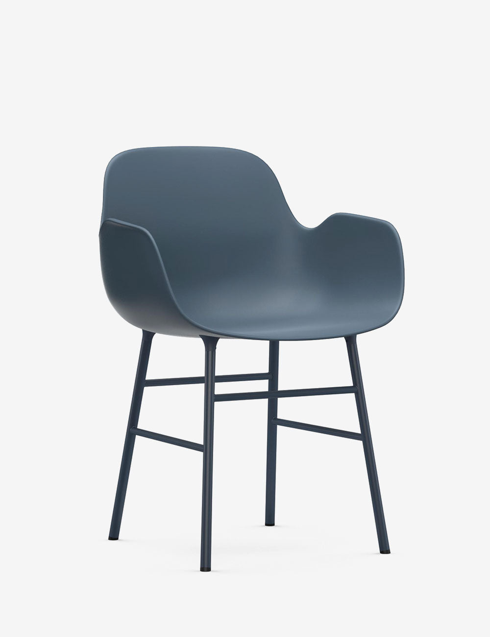 Silla brazos Form metal