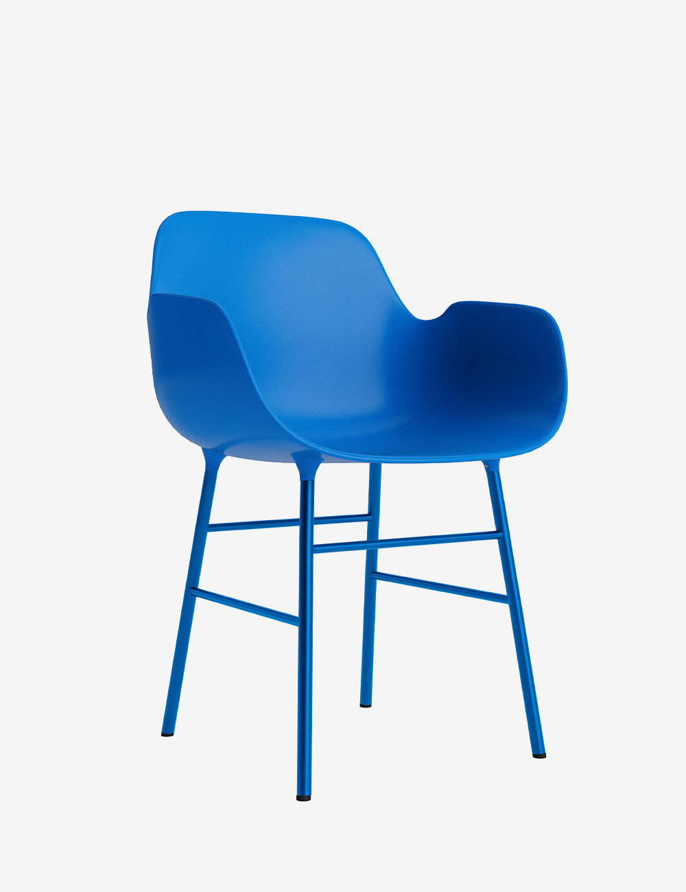 Silla brazos Form metal