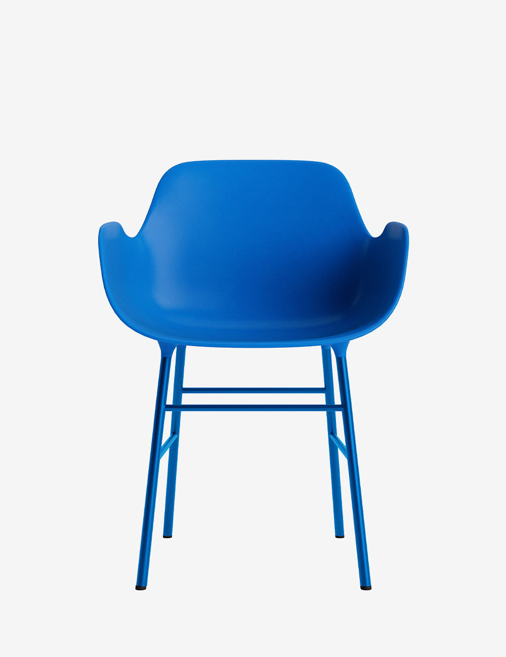 Silla brazos Form metal