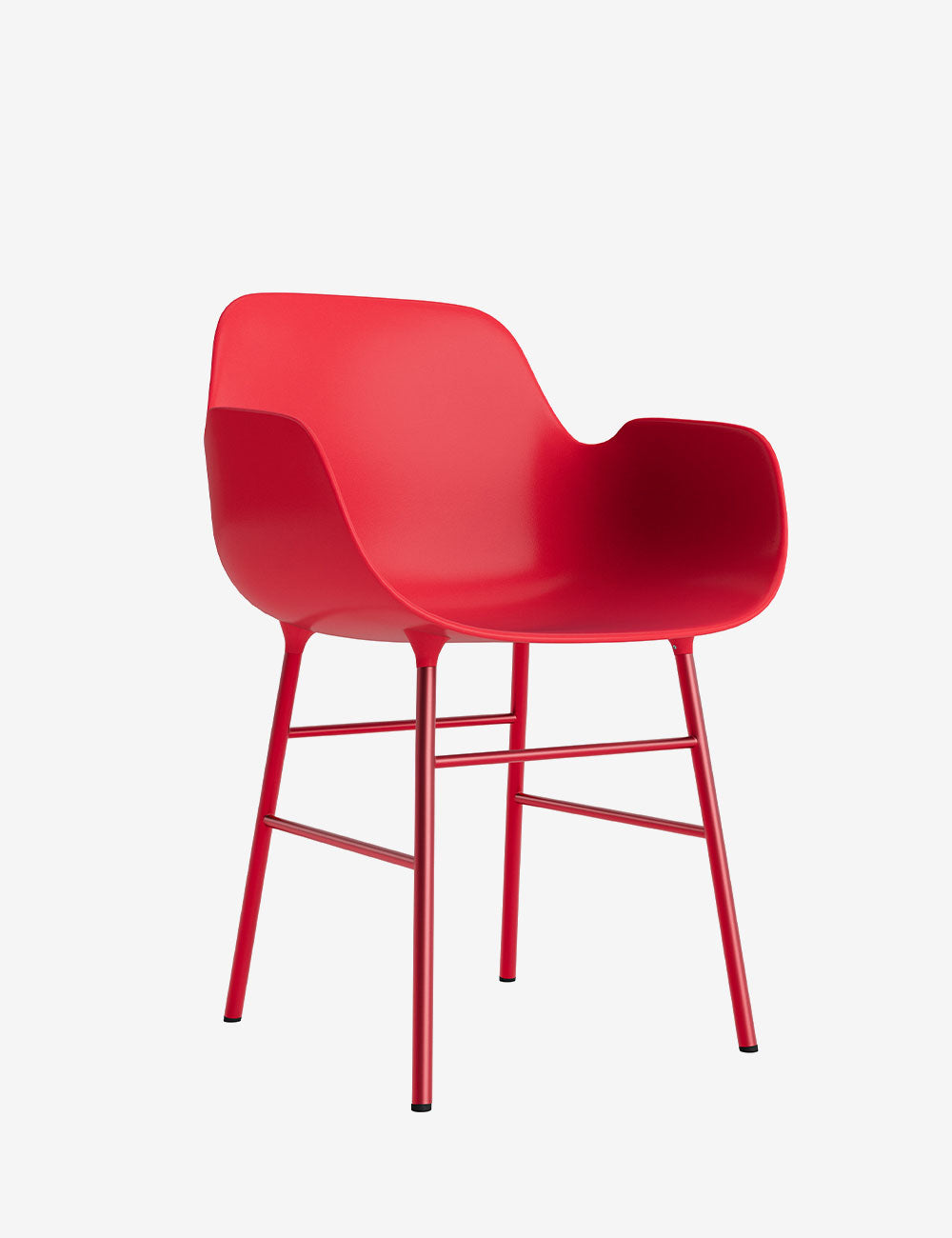 Silla brazos Form metal
