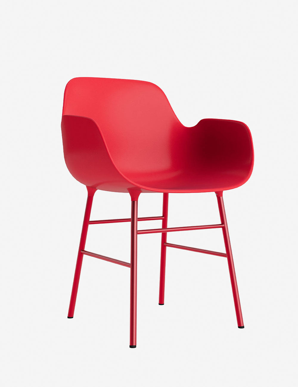Silla brazos Form metal