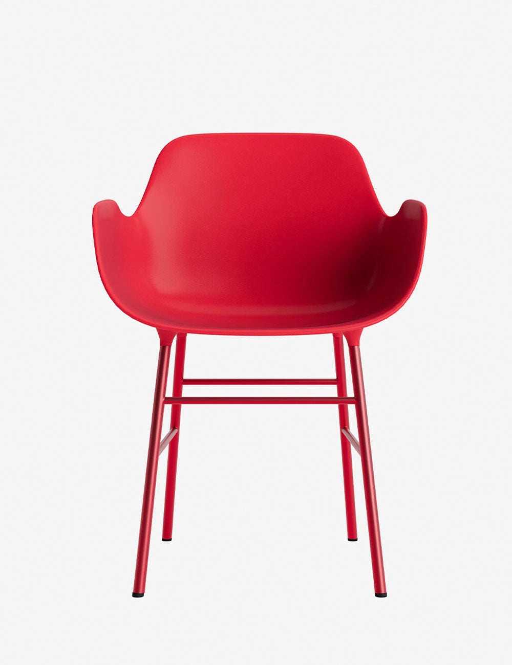 Silla brazos Form metal