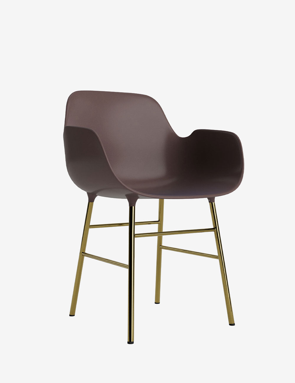 Silla brazos Form metal