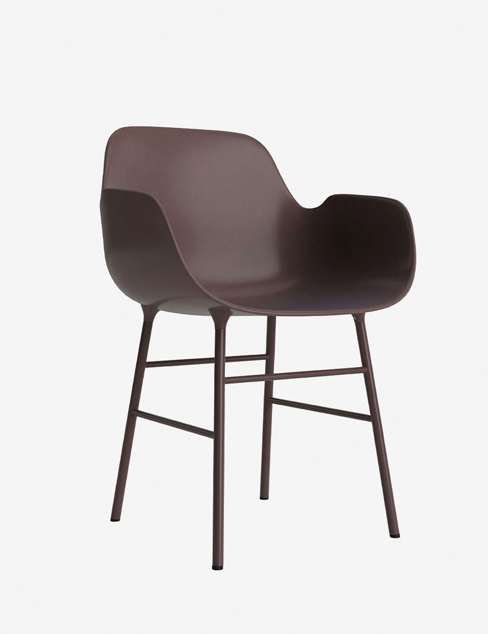 Silla brazos Form metal