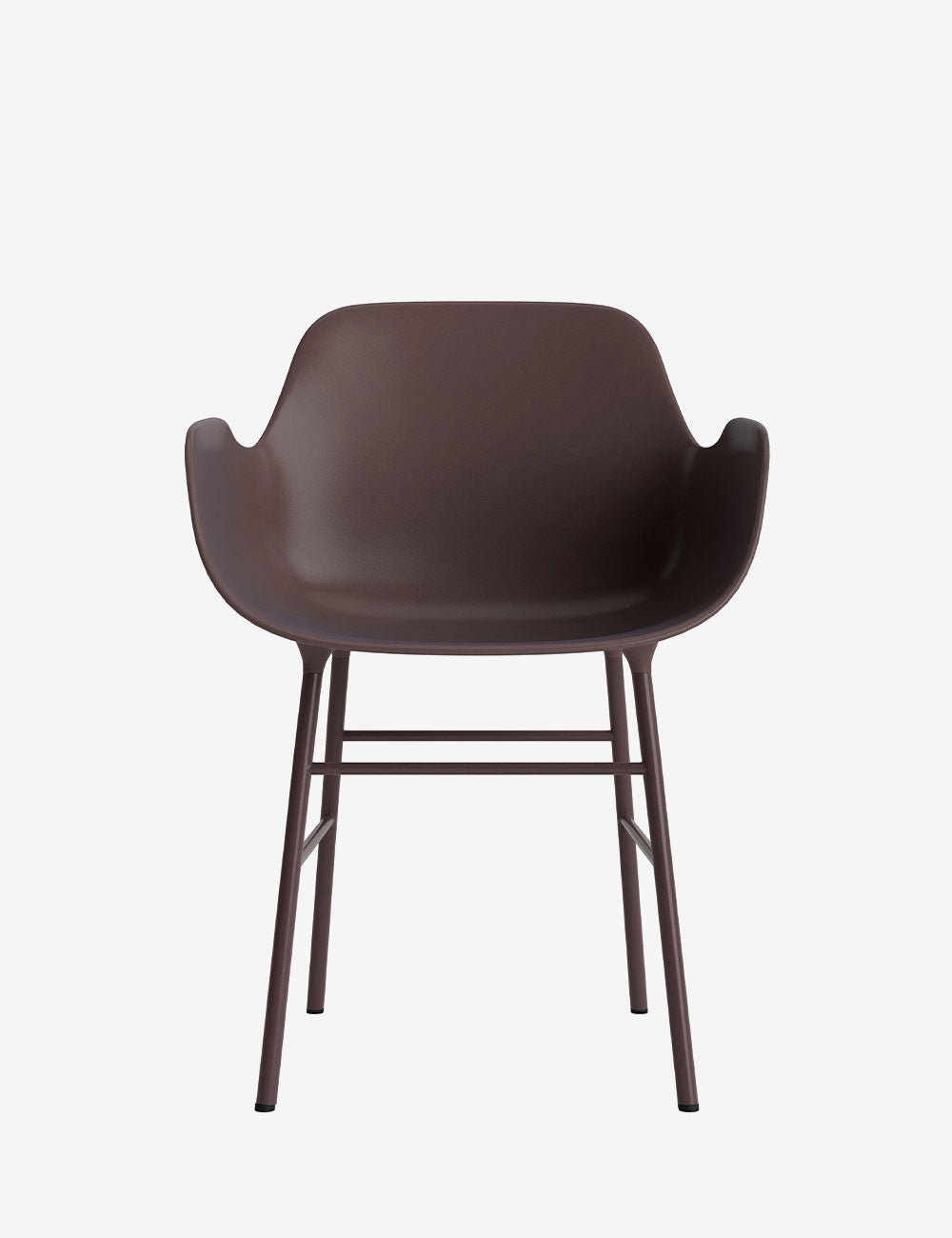 Silla brazos Form metal