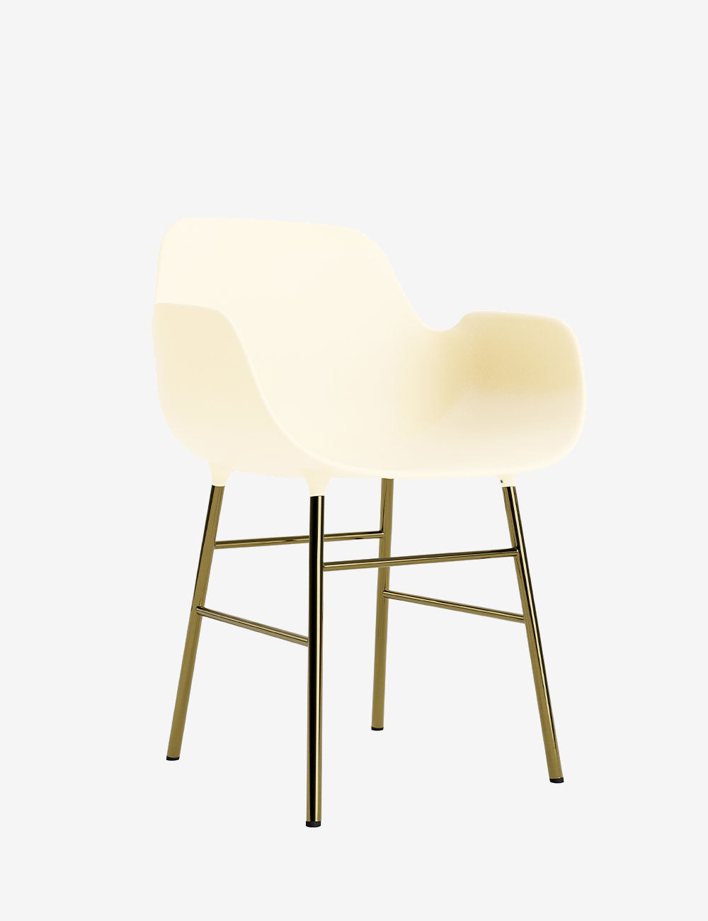 Silla brazos Form metal